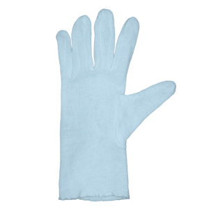 White Cotton Fourchette Gloves